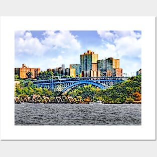 Palisades Interstate Park - Henry Hudson Bridge Posters and Art